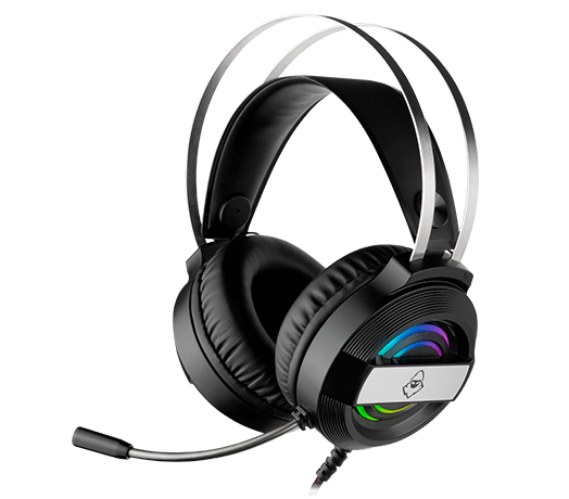 Headset Gamer Mancer Twilight Rainbow Rgb Pichau