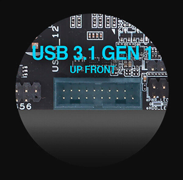 USB 3.1 painel frontal