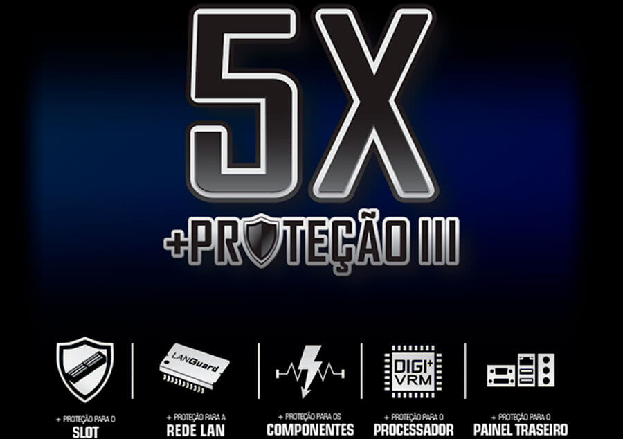 Proteção 5X Proteção