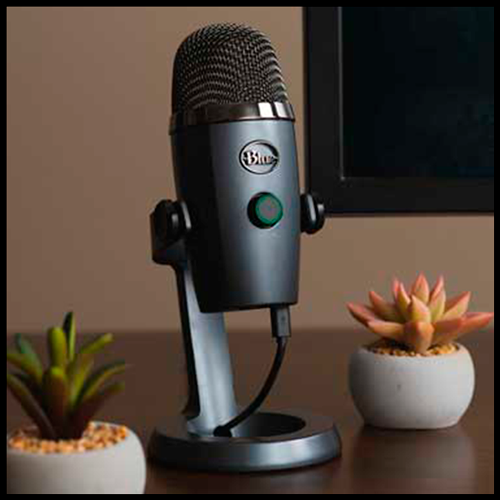 Micrófono Blue Yeti Nano Grey- KOBY INVERSIONES